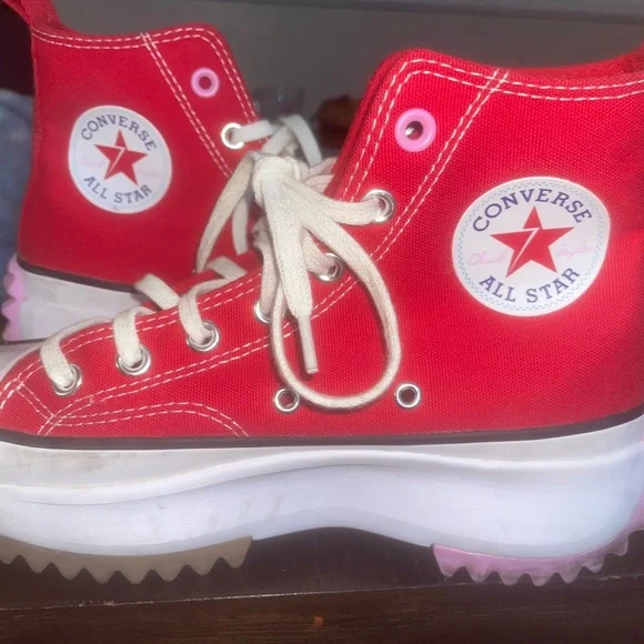 Converse Run Star Hike sneakers womens size 7.5 - Picture 4 of 6